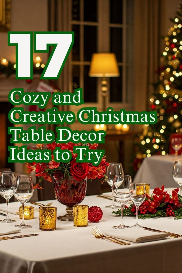 Christmas Table Decor Ideas