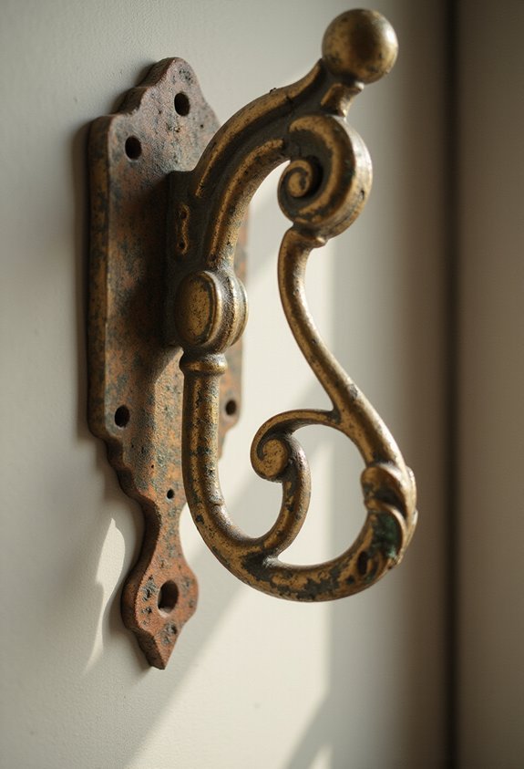 aged weighted tarnished character filled