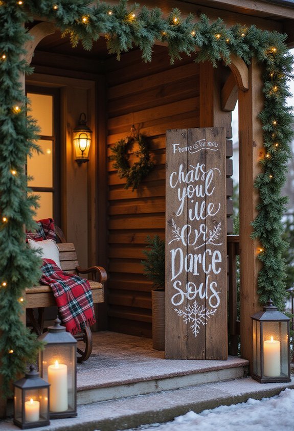 charming no fuss rustic wood decor