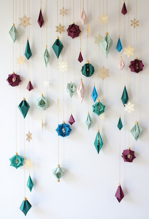 delightfully decorative paper ornament crafts