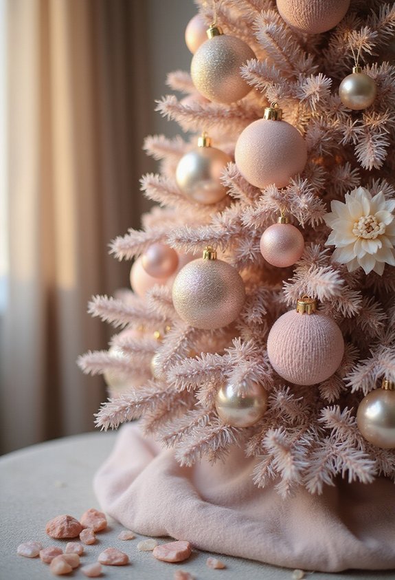 elegant and refined christmas tree