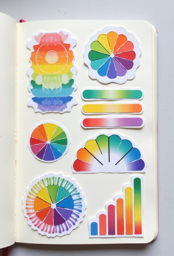 emotive spectrum gradient visualization