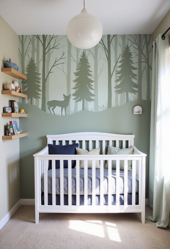 enchanting forest nursery wall decals