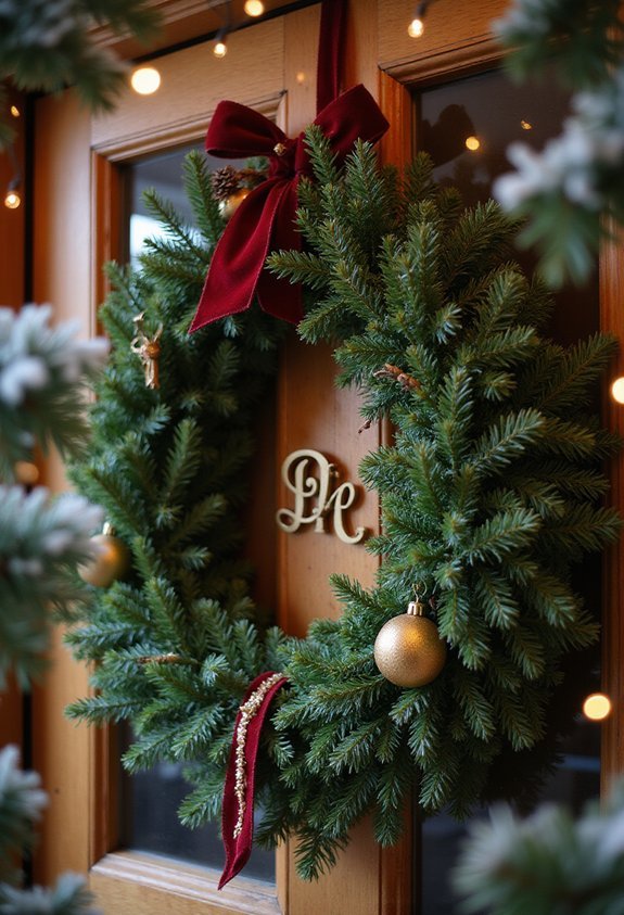 evergreen personalized gold stunning