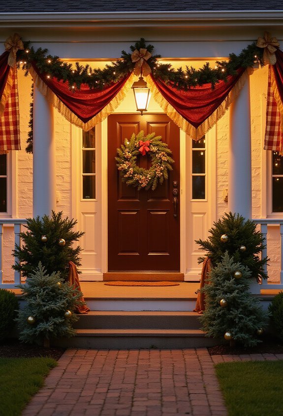 festive durable easy to install porch decorations