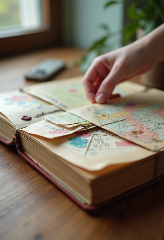 interactive tactile scrapbook memories