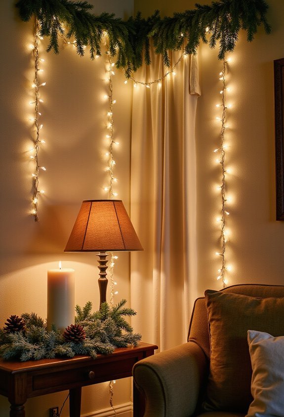 layered luminescent ambiance creates warm magic