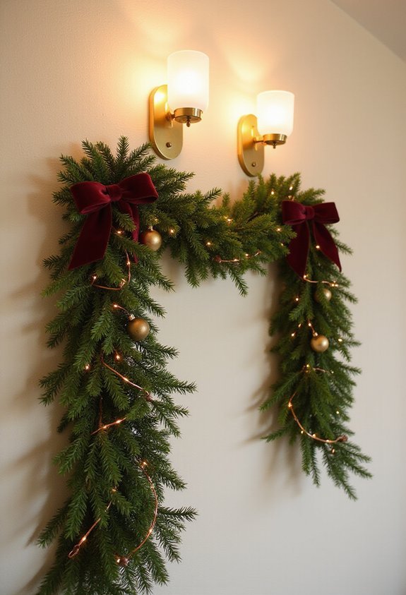 lush festive living room lighting