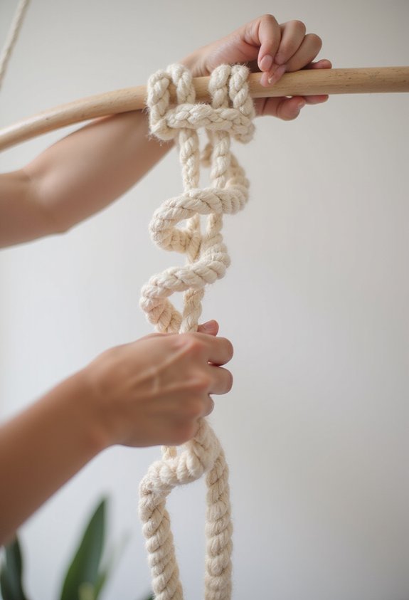 mesmerizing spiral hanger textile transformation