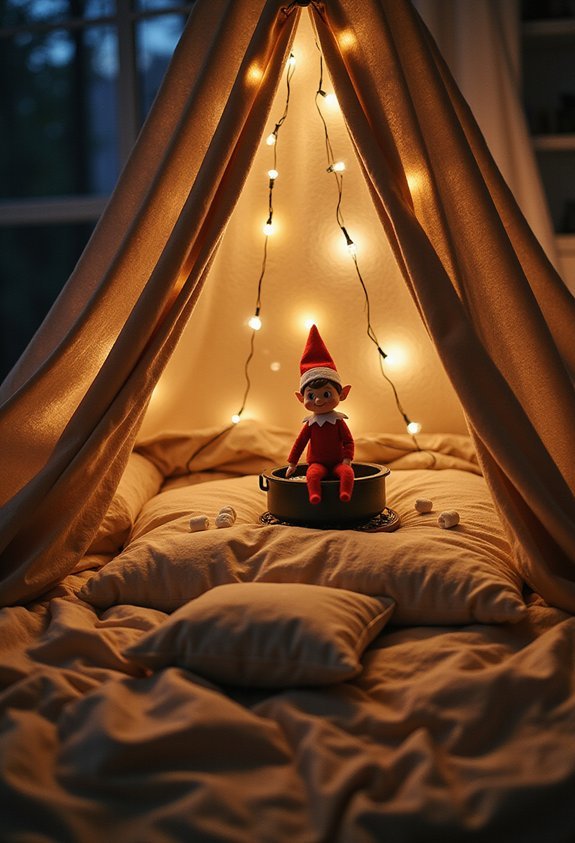 miniature outdoor cooking adventure fantasy