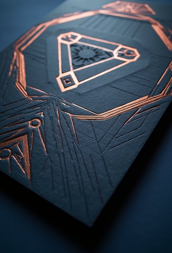 modern geometric sophistication celebrates