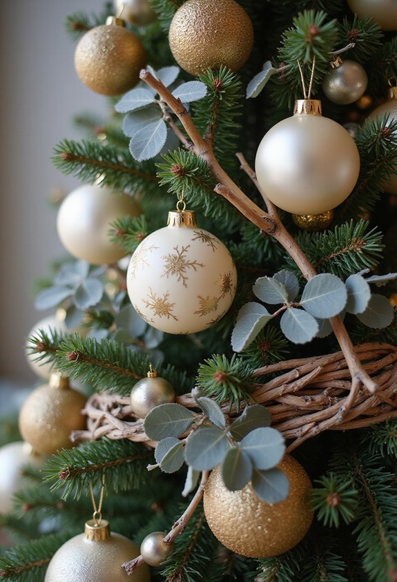 nature infused holiday decor