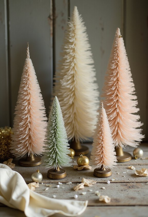 nostalgic miniature forest of vintage charm