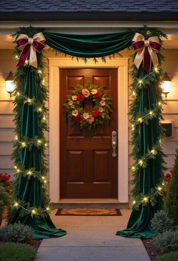 opulent festive welcoming eye catching