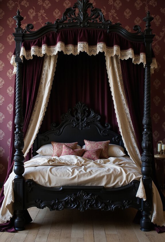 ornate victorian theatrical dramatic