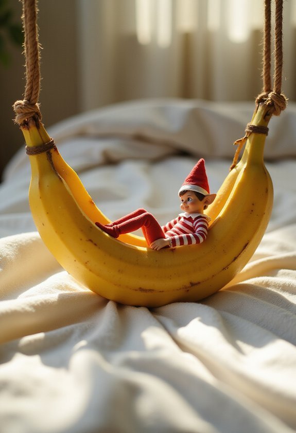 silly banana hammock nap time