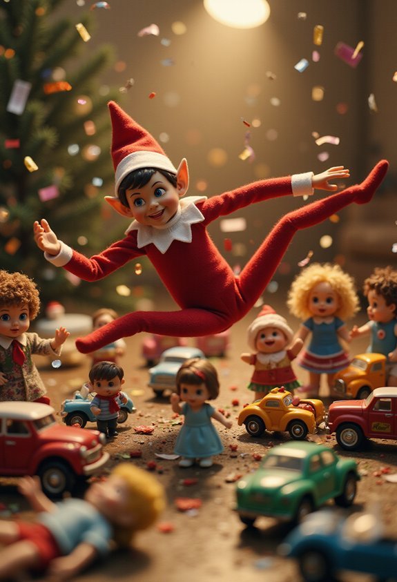 toy box dance party chaos