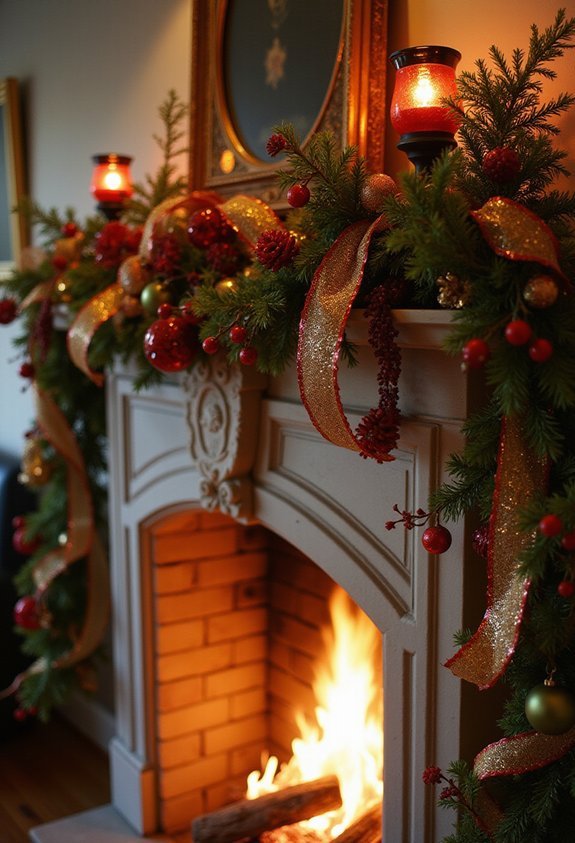 traditional yet modern holiday decor