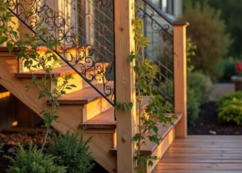transformative outdoor fence deck railing