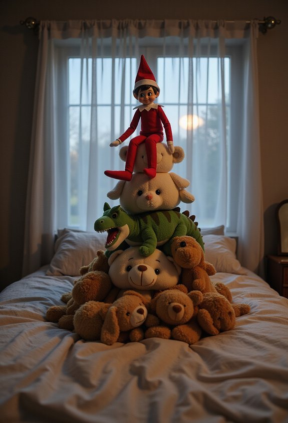 wacky wobbly stuffed animal antics