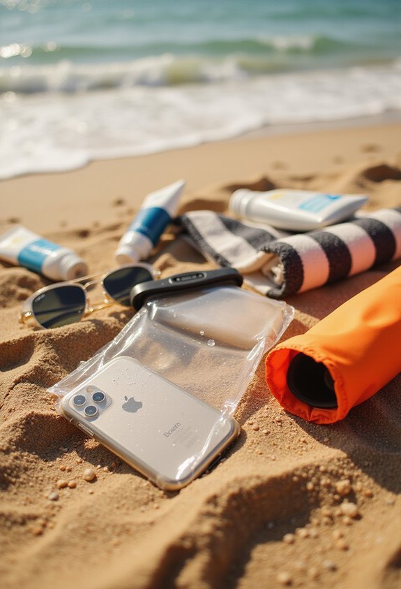 waterproof submersion resistant floating roll top closure