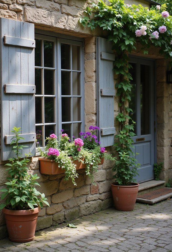 weathered charming cascading character filled