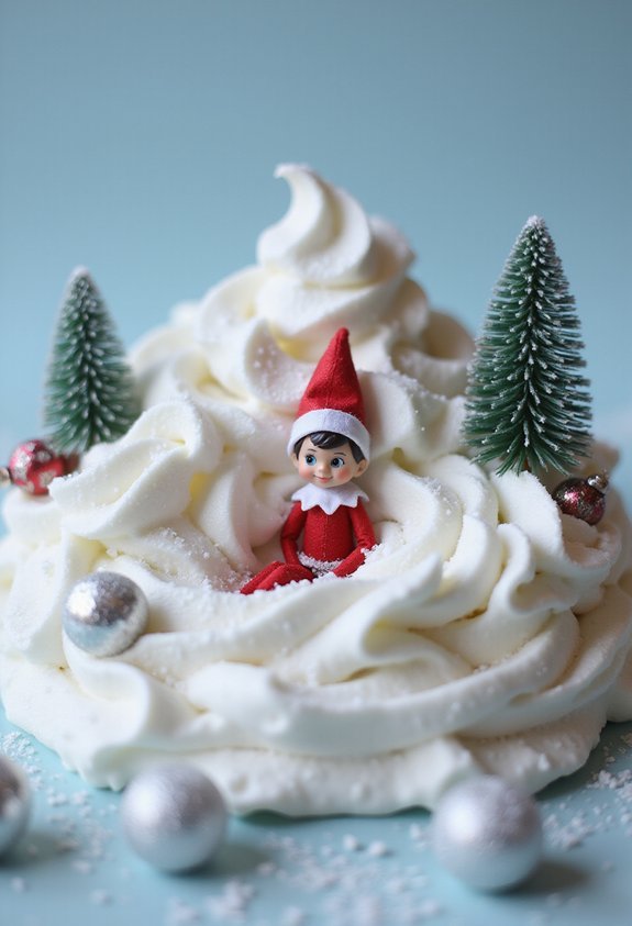 whimsical snowy delightful winter paradise