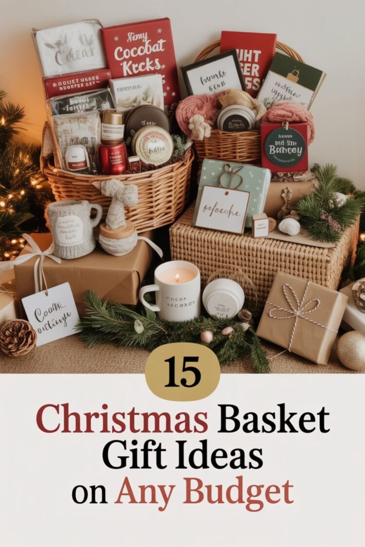 15 Cozy Christmas Basket Gift Ideas to Try