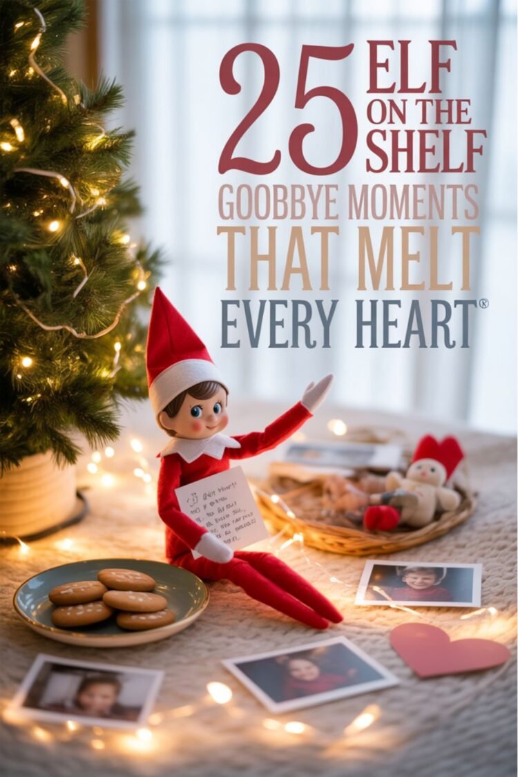 25 Elf on the Shelf Goodbye Moments That Melt Every Heart