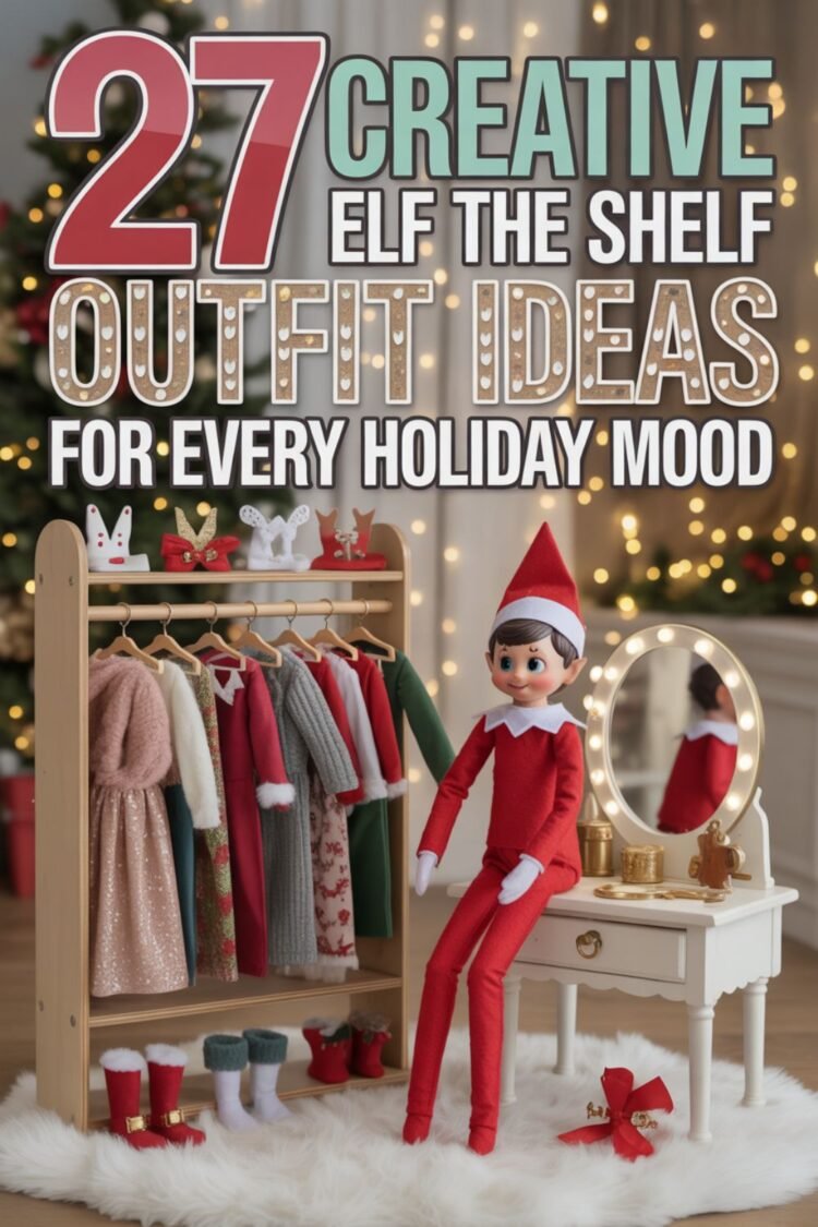 27 Creative Elf on the Shelf Outfit Ideas for Every Holiday Mood