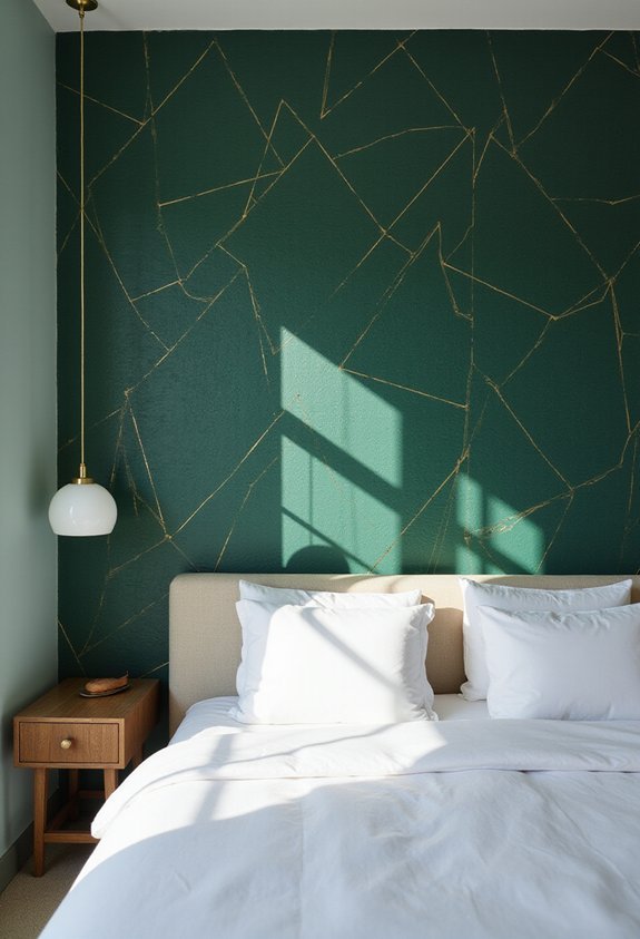 accent wall transforms bedroom quickly