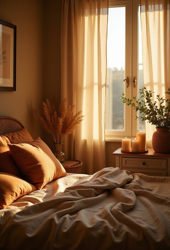 cozy fresh calming inviting