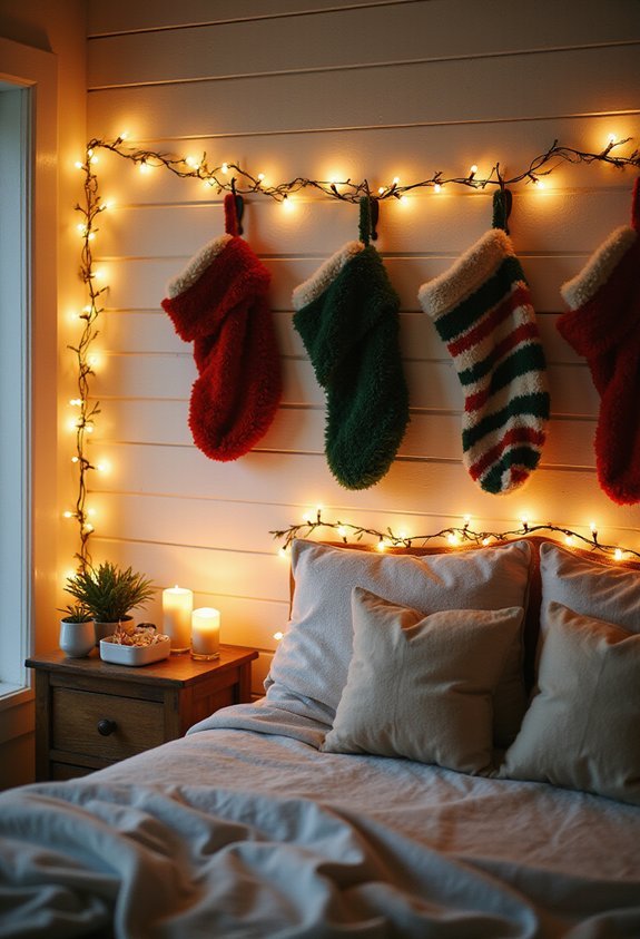 cozy gift giving bedroom wonderland
