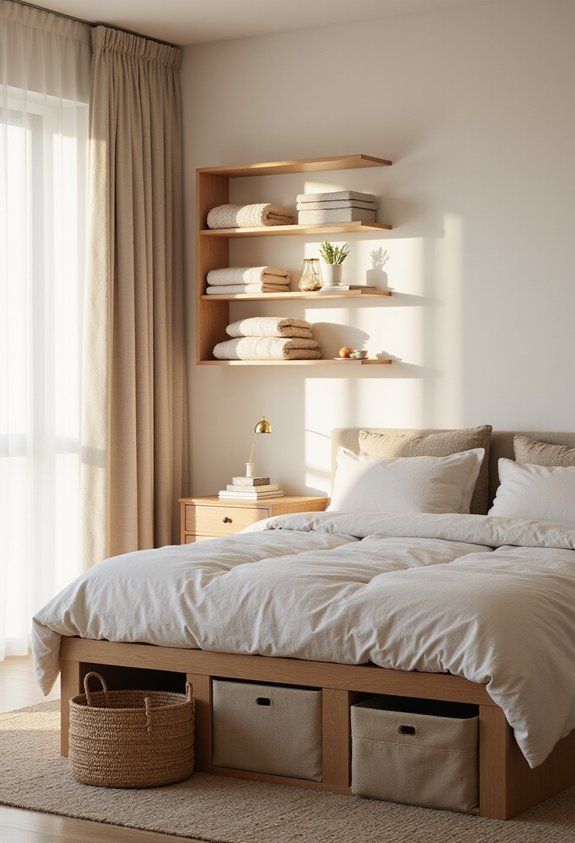 cozy hidden storage solutions