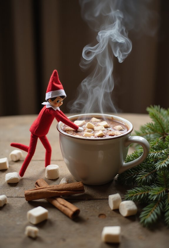 cozy marshmallow hot cocoa magic