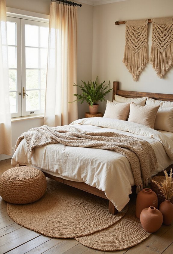 cozy natural layered sanctuary