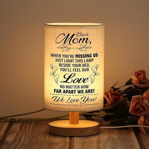 WSYEAR Table Lamp Mom Christmas Birthday Gift