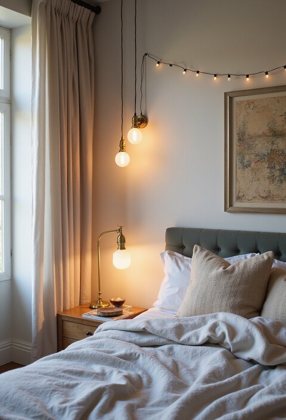 dimmable warm positioned transformative lighting