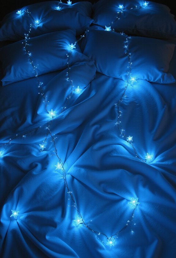 dreamy bedroom starry sky atmosphere