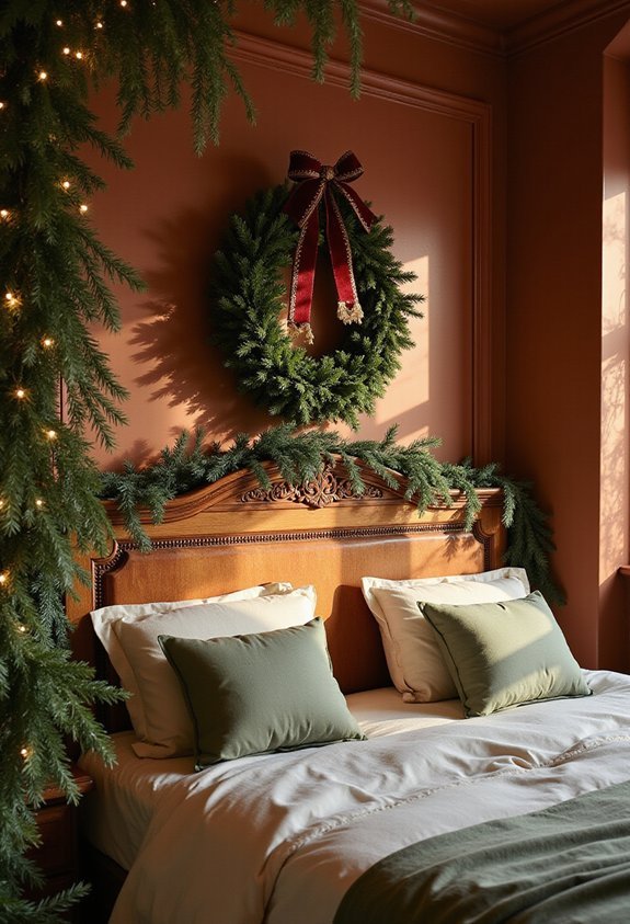 festive cozy textured focal point