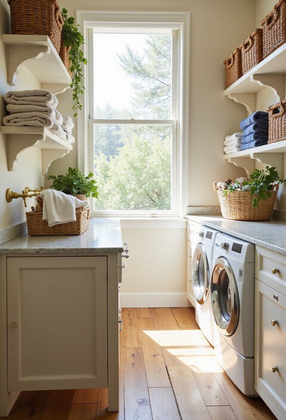 functional art organized style chore zone transformation