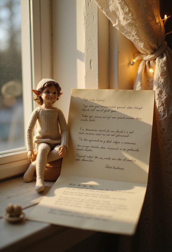 heartfelt funny handwritten glittery