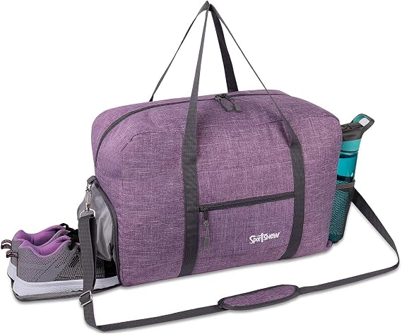 Gym Duffel Bag with Shoe Compartment