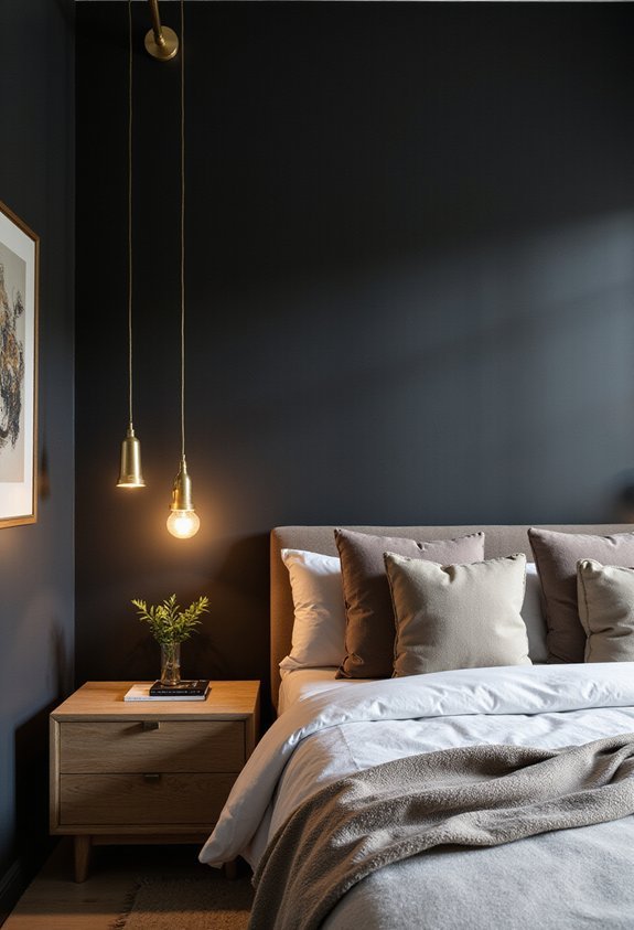 layered contrasting dramatic moody