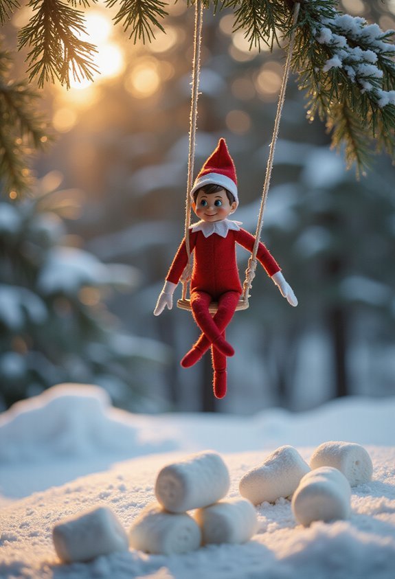 marshmallow powered zip line adventure