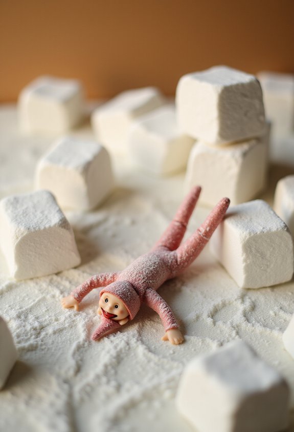 marshmallow snow angel delightfully messy free