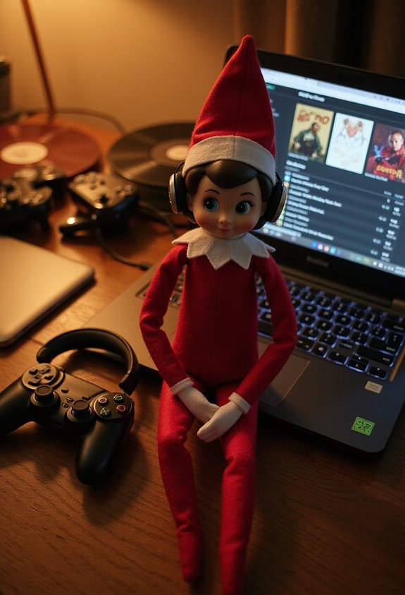 mischievous elf pranks holiday music playlist