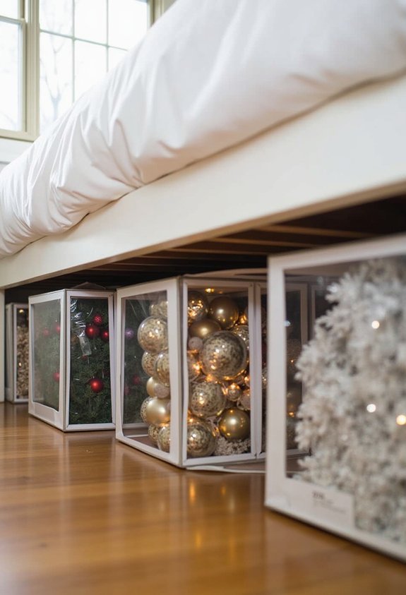 organized protected clutter free holiday storage