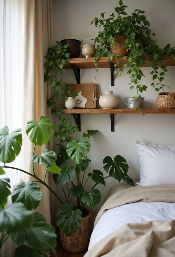 shelf styling air purifying lively intentional