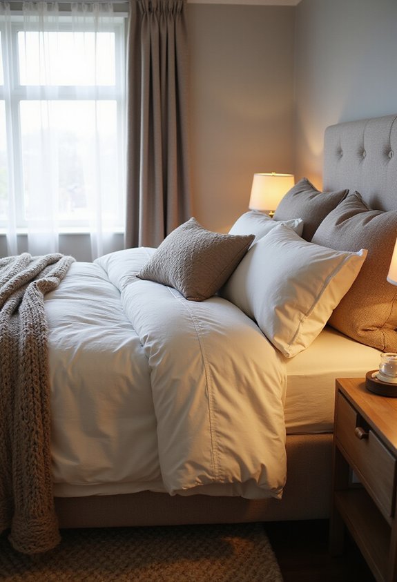 soft supportive high quality cozy